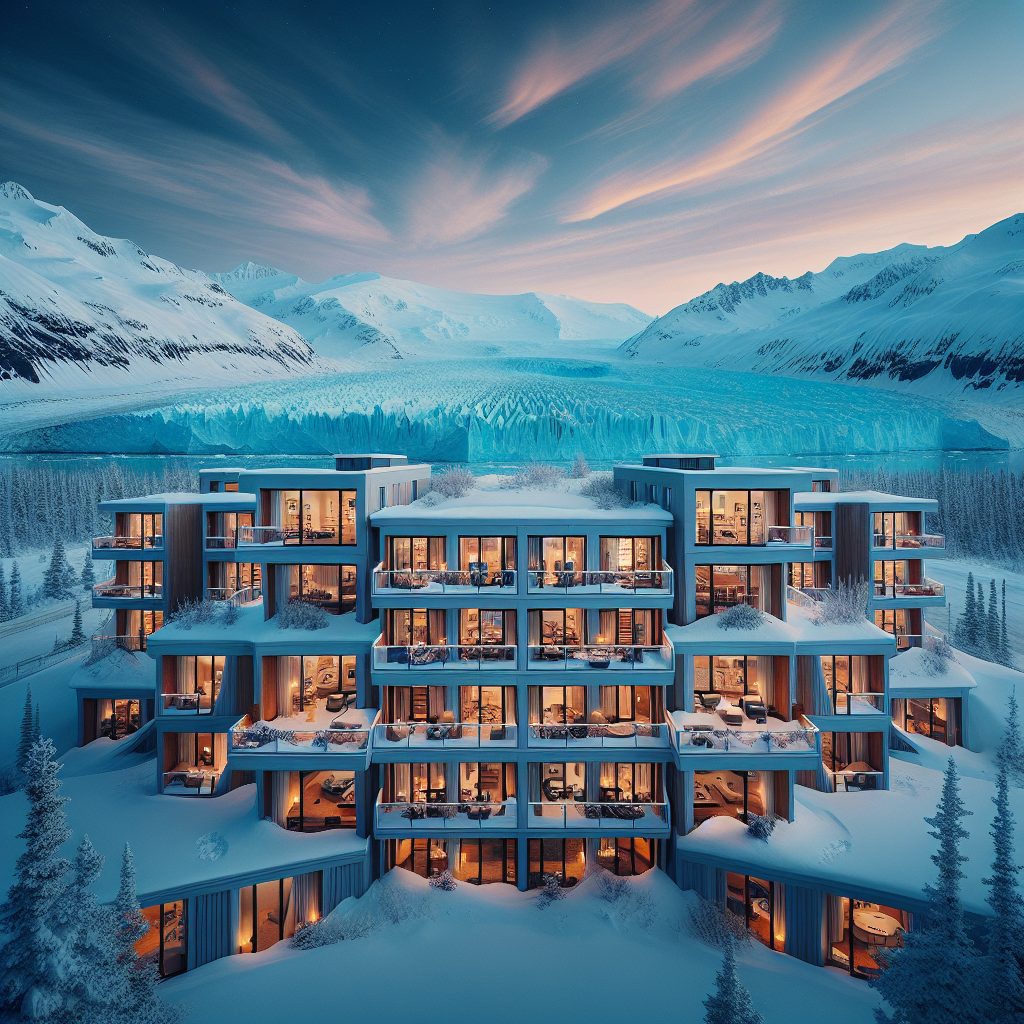 Anchorage Glacier Facing Rooms with Arctic View