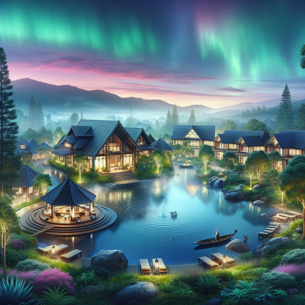 Aurora Resorts With Morning Views and Soft Wellness Luxury