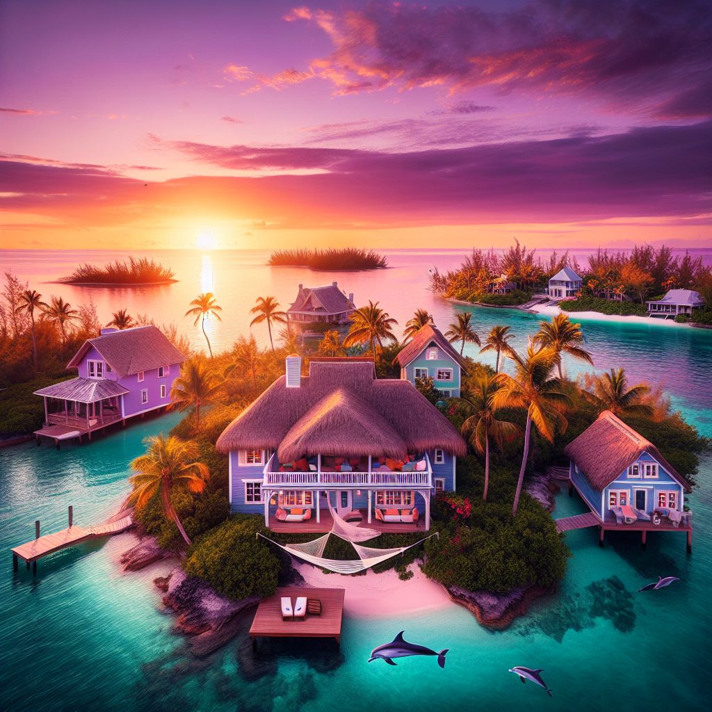 Bahamas Island Retreats Surrounded by Clear Waters