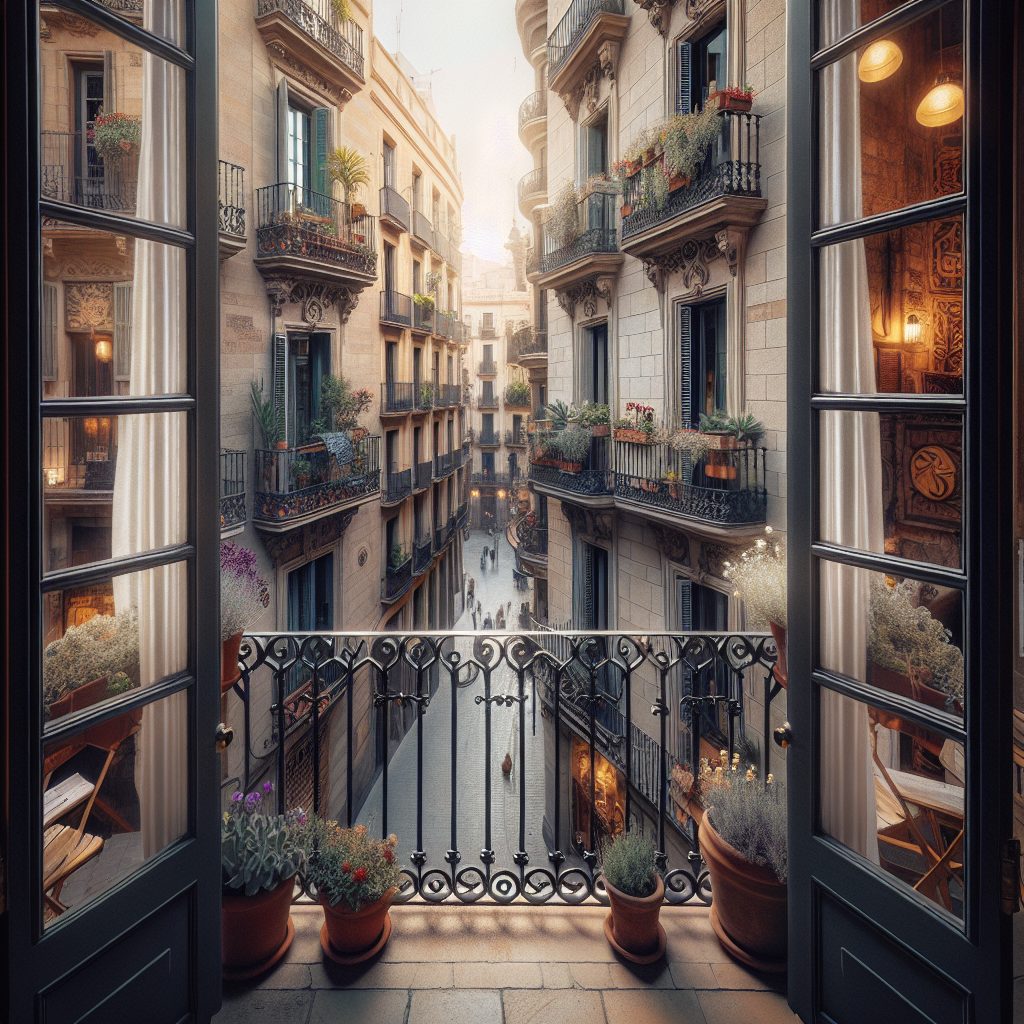 Barcelona Terrace Rooms Facing Gothic Quarter