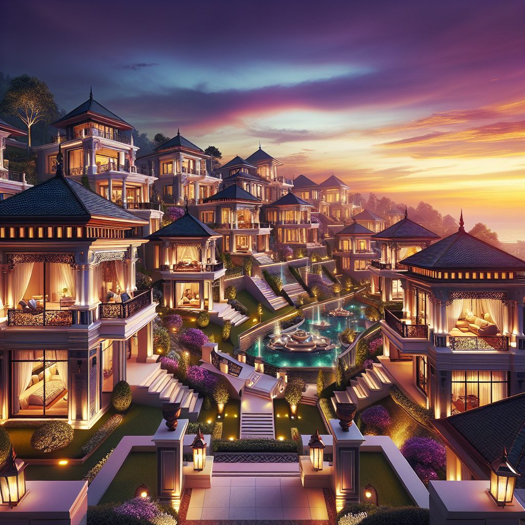 Beautiful Villas With Rooftop Views and Luxe Details