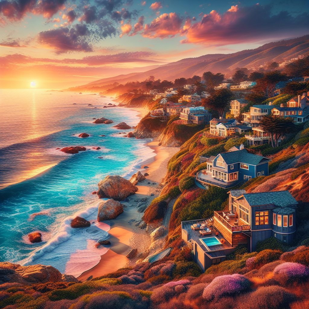 California Ocean Retreats Along Scenic Coast