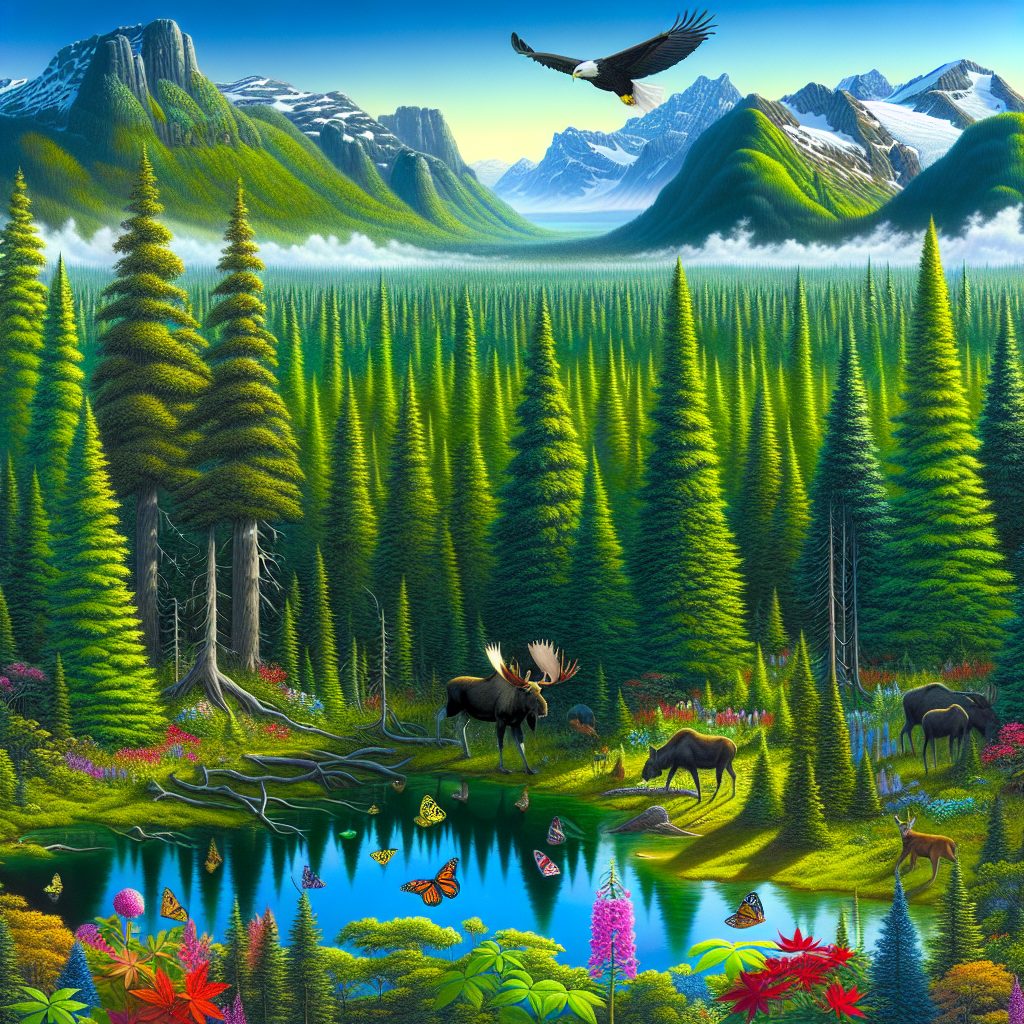 Canada Wilderness Sanctuaries by Lakes