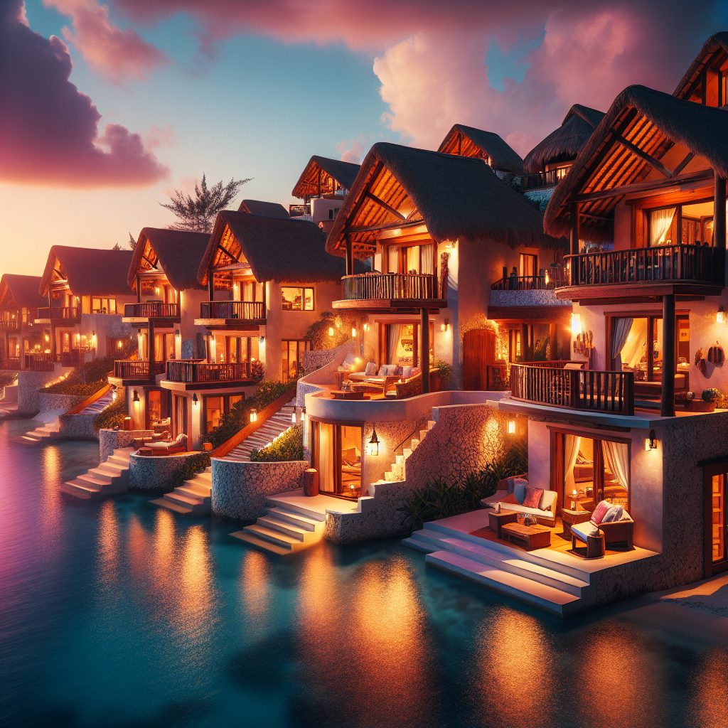 Cancun Sunset Villas Facing Caribbean Glow