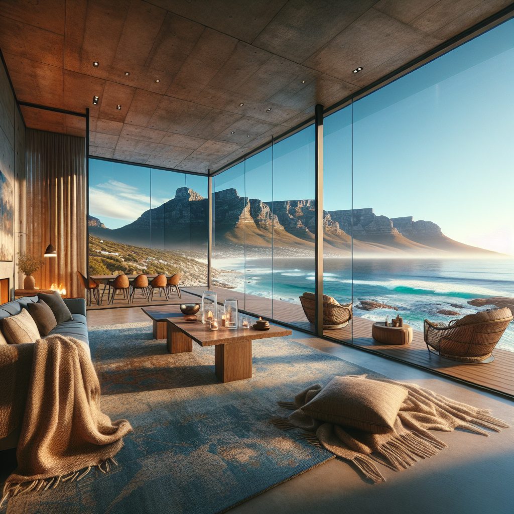 Cape Town Ocean Edge Rooms with Table Mountain View