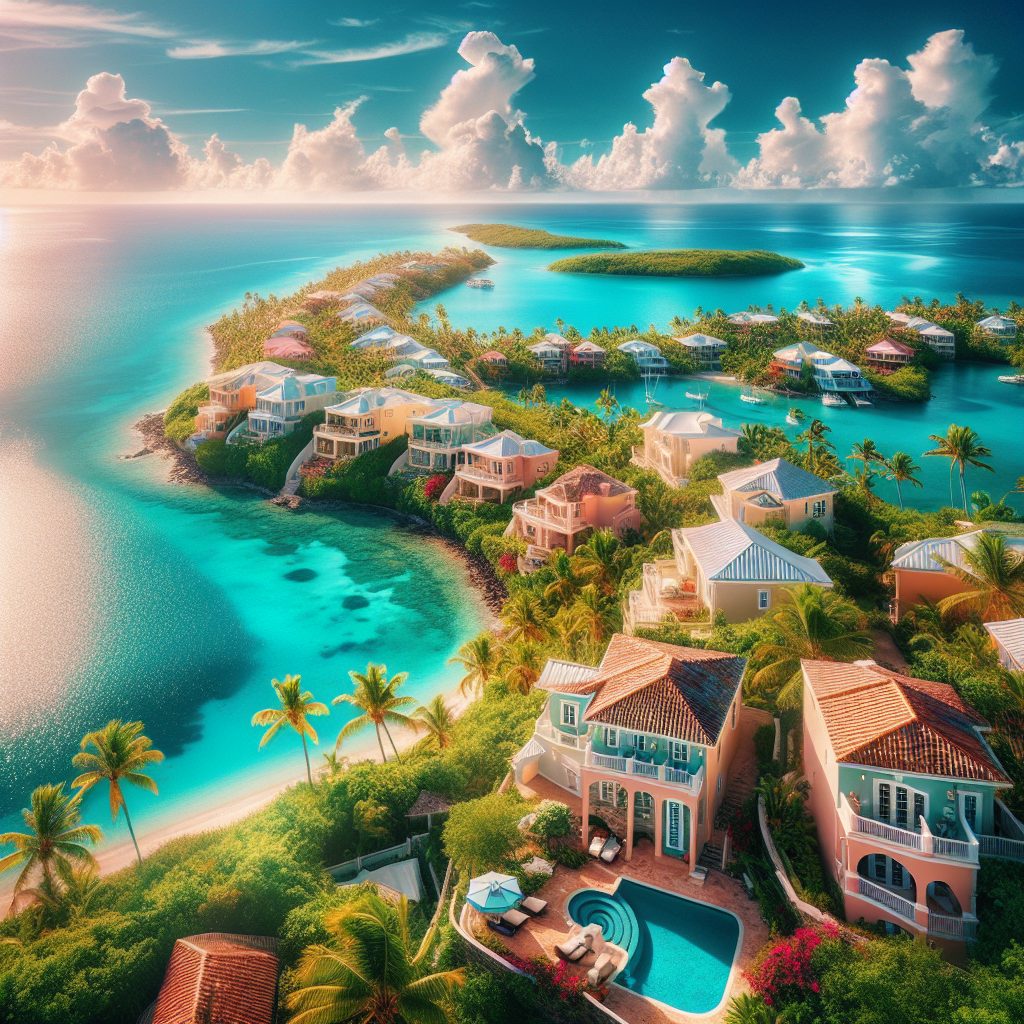 Caribbean Peninsula Villas with Dual Ocean Views