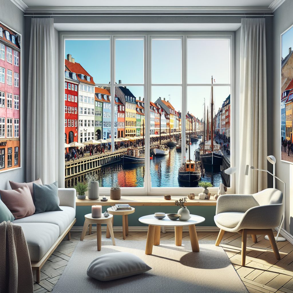 Copenhagen Design Rooms Near Nyhavn Colorful Street