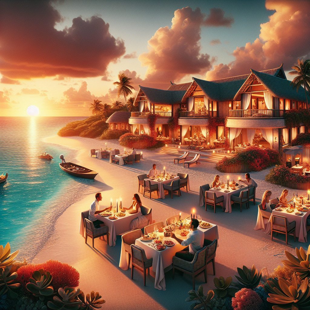 Coral Resorts With fine dining scenes and romantic beach prestige