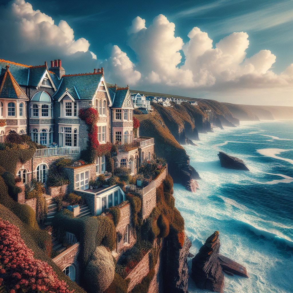 Cornwall Edge Villas Above Atlantic Cliffs