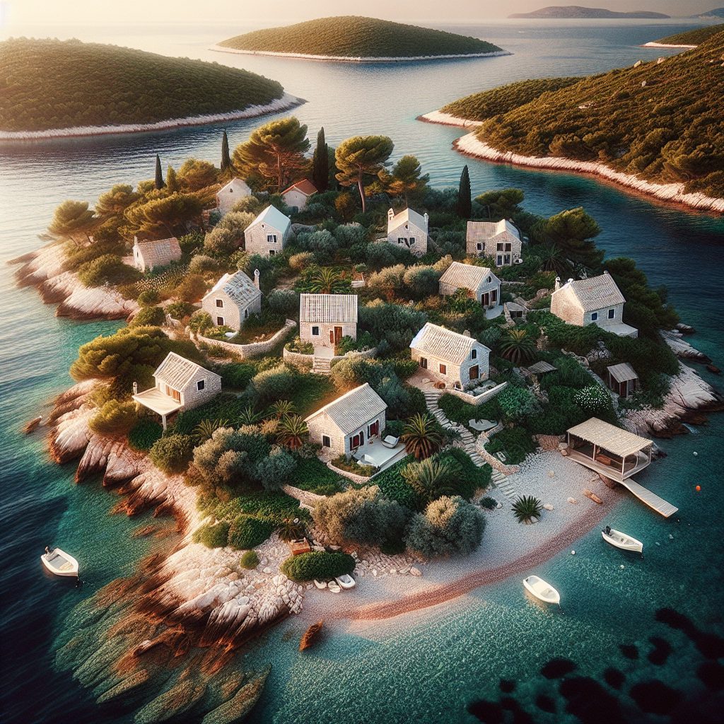 Croatia Island Retreats Facing Adriatic Sea