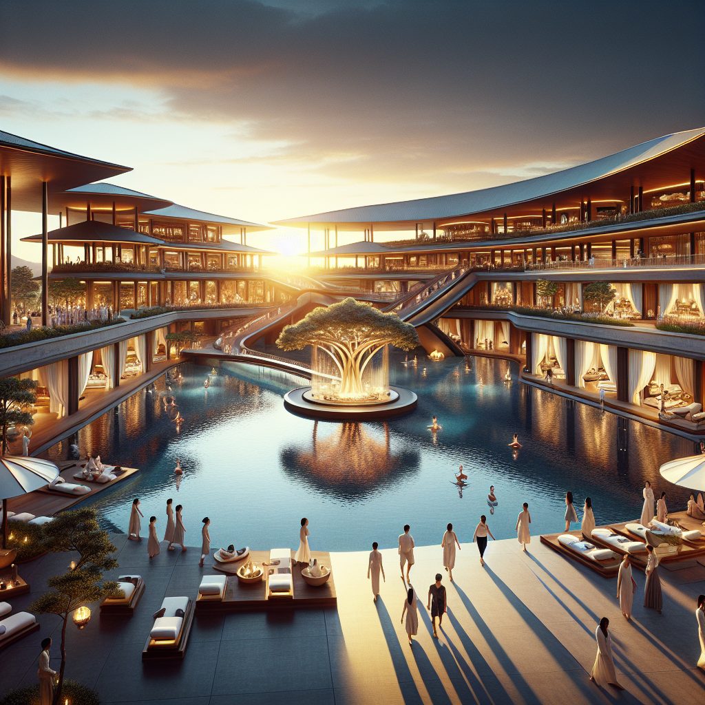 Daybreak Resorts With Sunlit Luxury and Tailored Wellness Calm