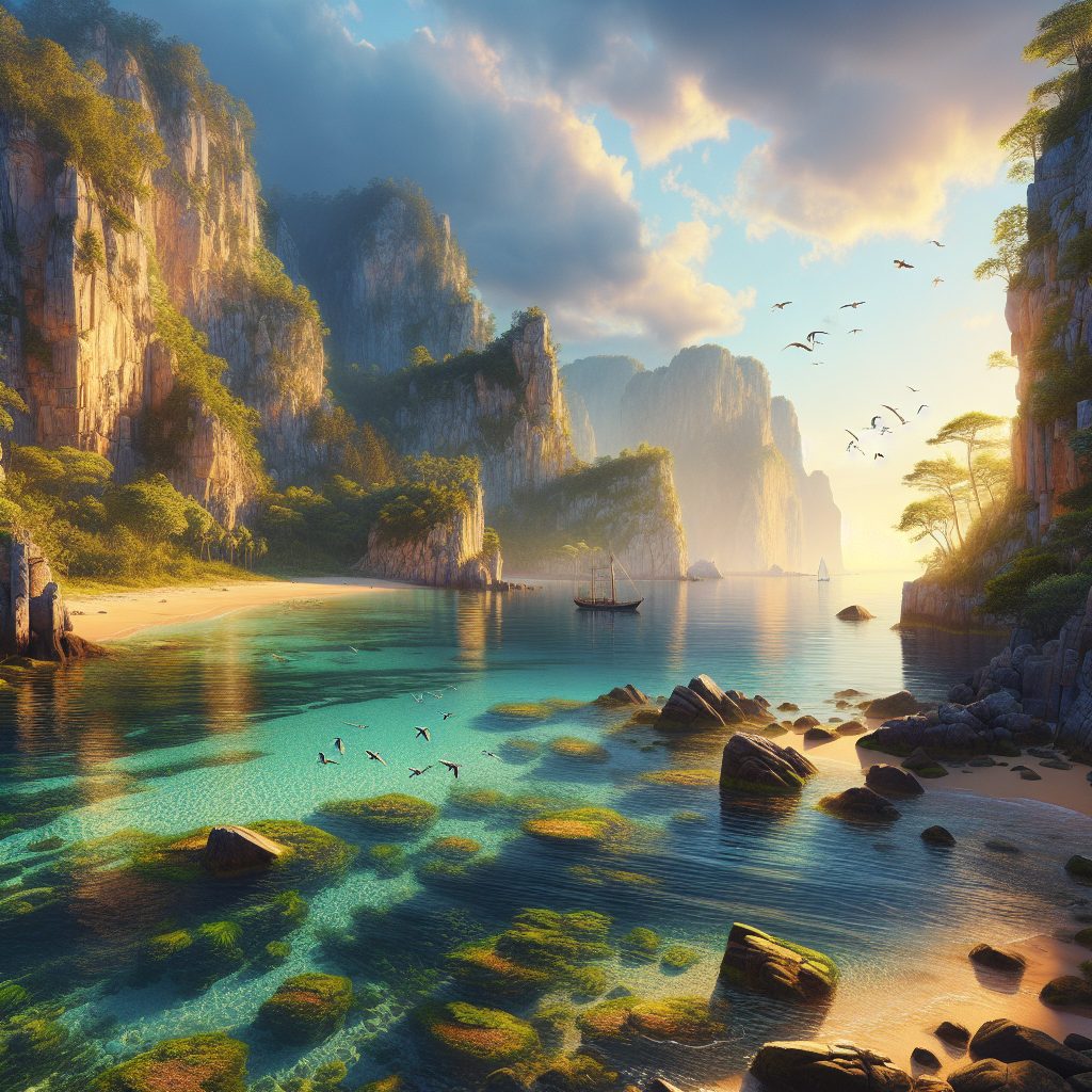 Discovering Hidden Bays with Calm Waters and Secluded Beaches