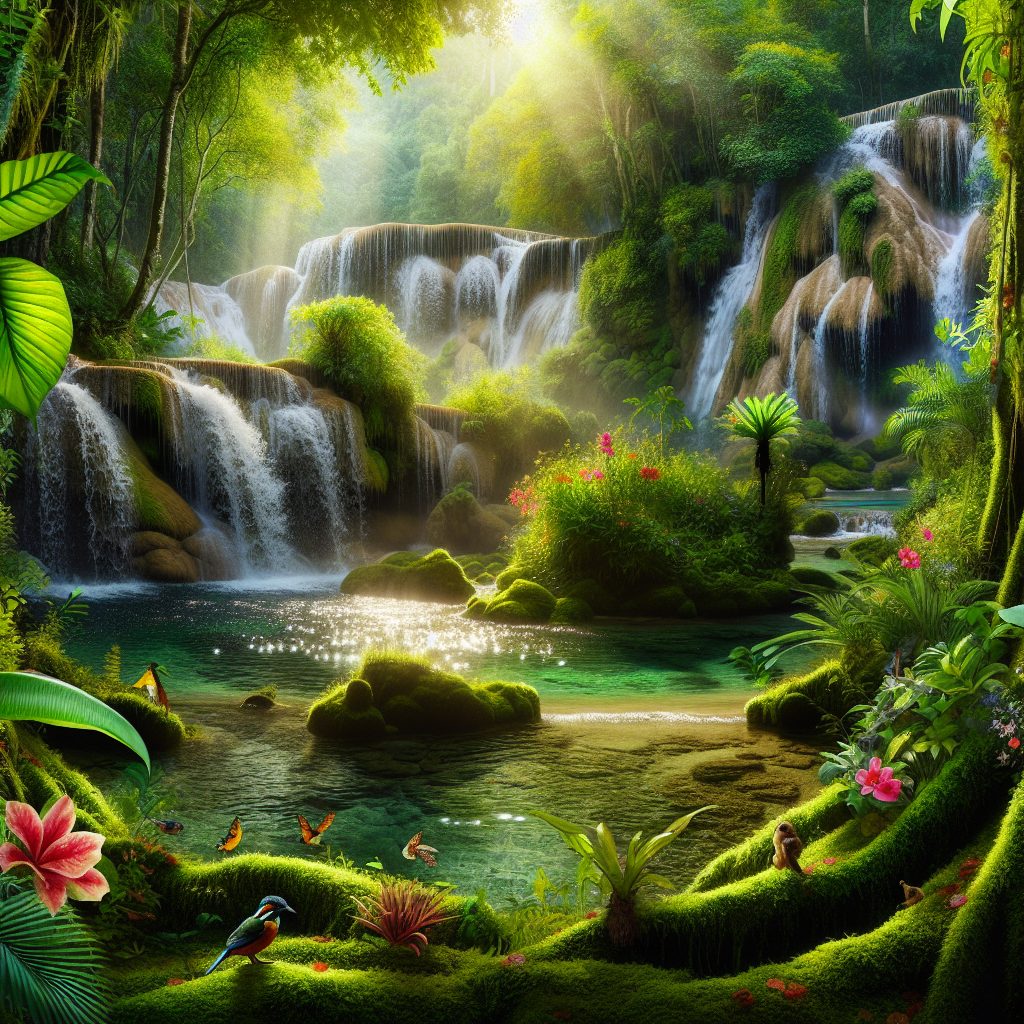 Discovering Hidden Waterfalls in Tropical Regions