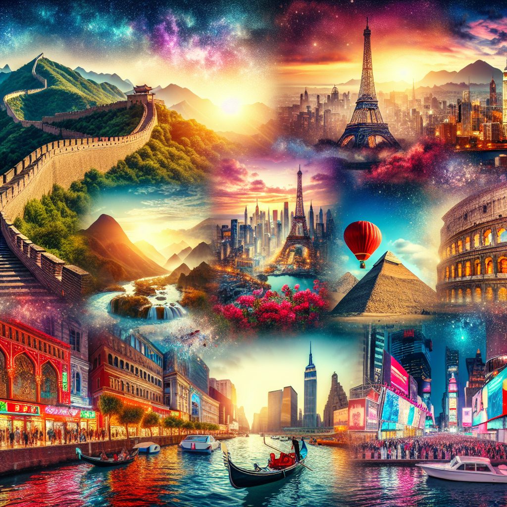 Discovering Iconic Places known for worldwide tourism appeal