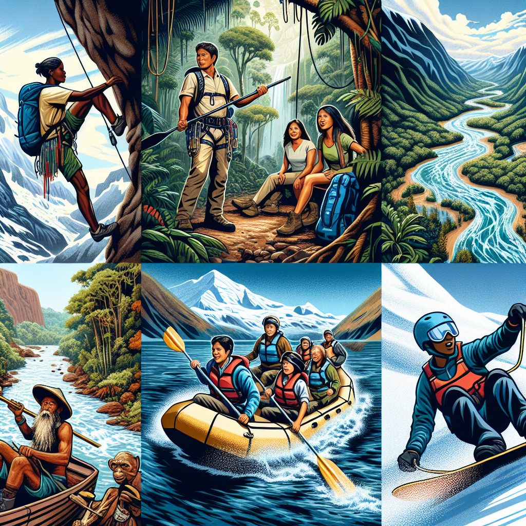 Discovering Regions Known for Adventure Activities