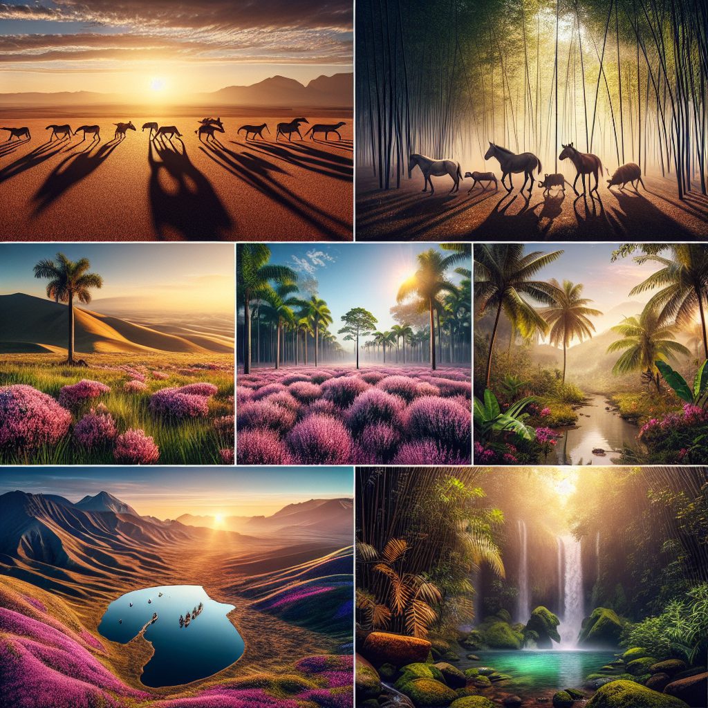 Discovering Regions Rich in Natural Beauty