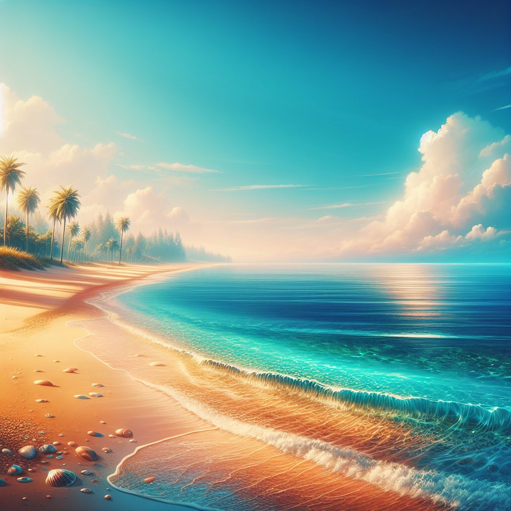 Discovering Scenic Beaches with Golden Sand and Warm Waters