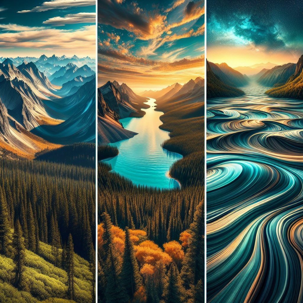 Discovering Scenic Wonders across mountains, oceans, and forests