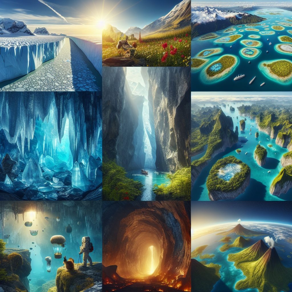 Discovering Unique Geological Formations across the World