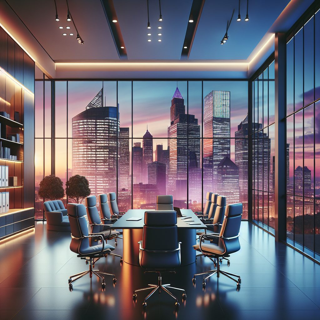 Doha Financial District Rooms with Skyline Glow