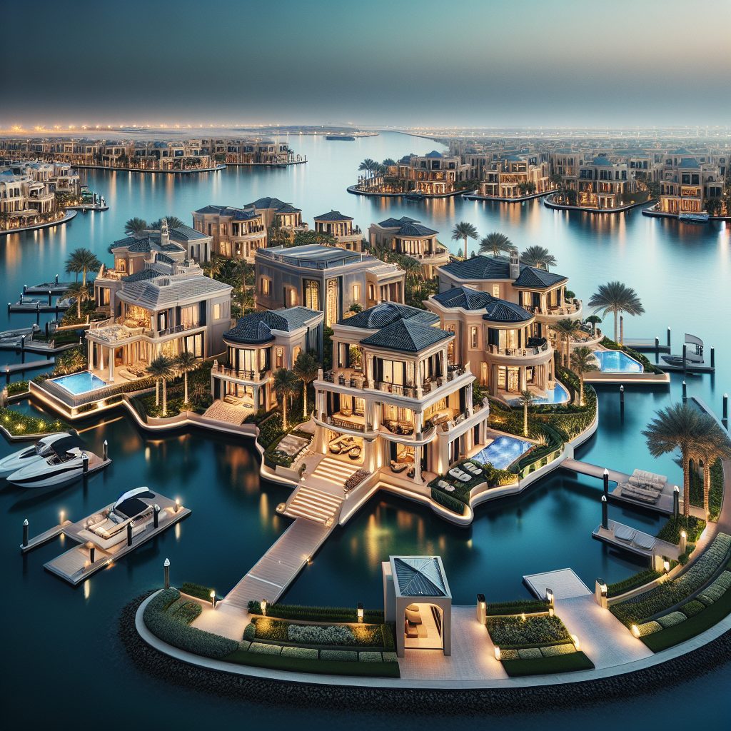 Dubai Island Signature Villas with Marina Access
