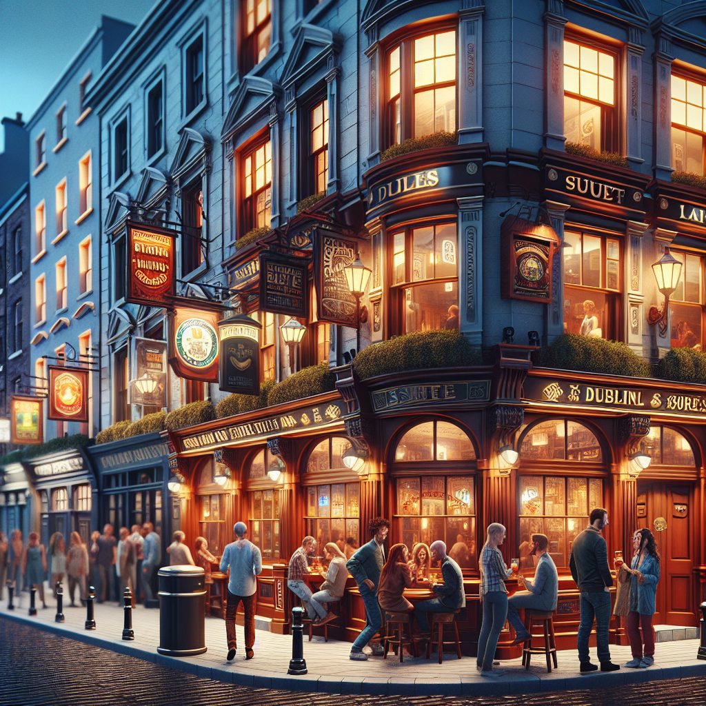 Dublin Pub District Suites with Cultural Vibe