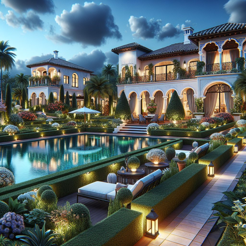 Elegant Garden Villas With Tranquil Luxury Atmosphere