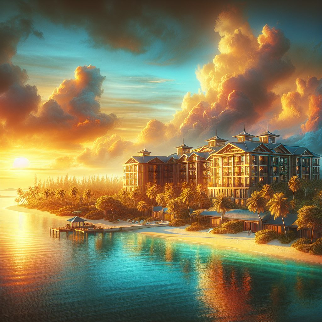 Embers Resorts With Sunset Glow and Romantic Shoreline Prestige