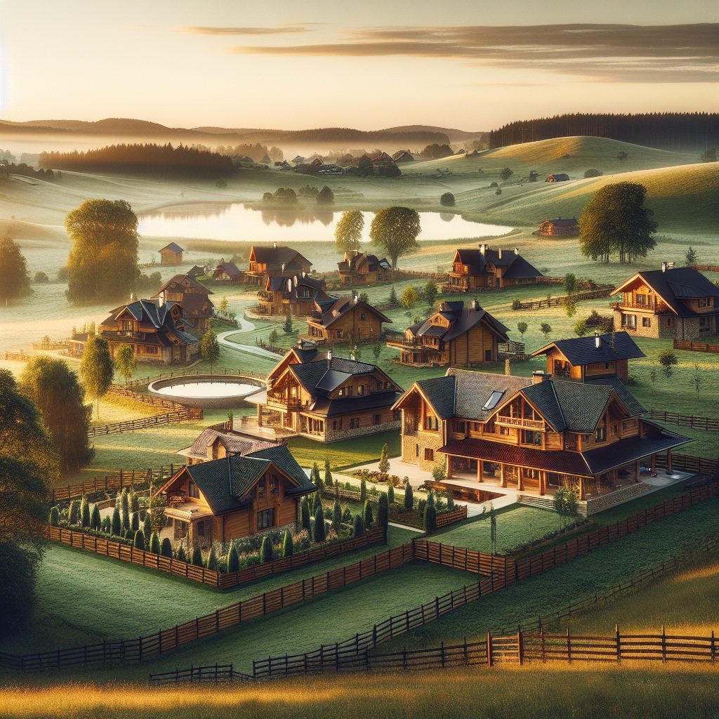 Exclusive Countryside Villas With Fresh Air and Open Space