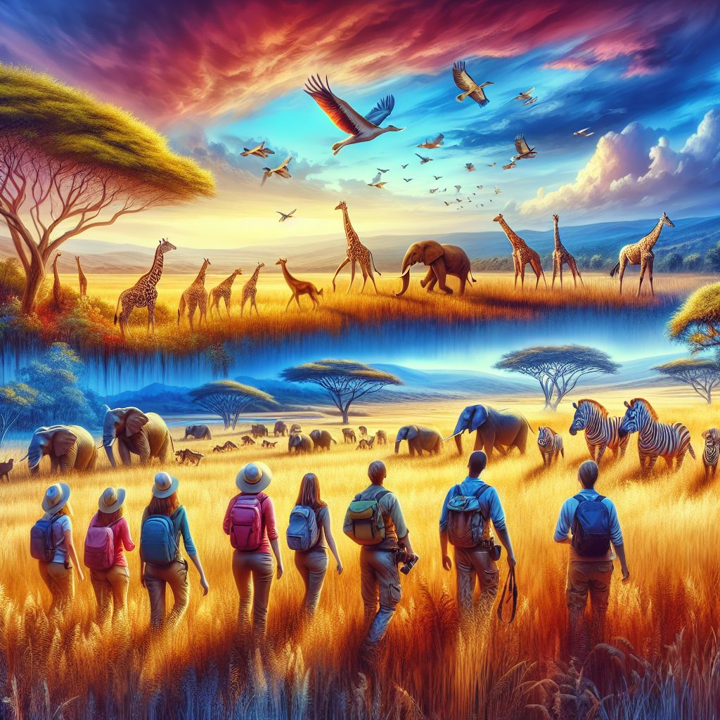 Experiencing Safari Journeys with Wildlife Encounters Across Open Plains