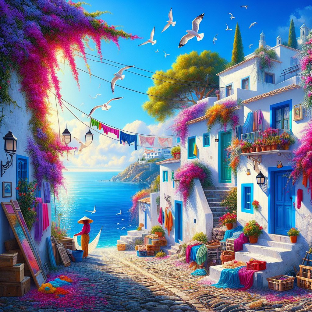 Exploring Coastal Towns with Charming Streets and Sea Views