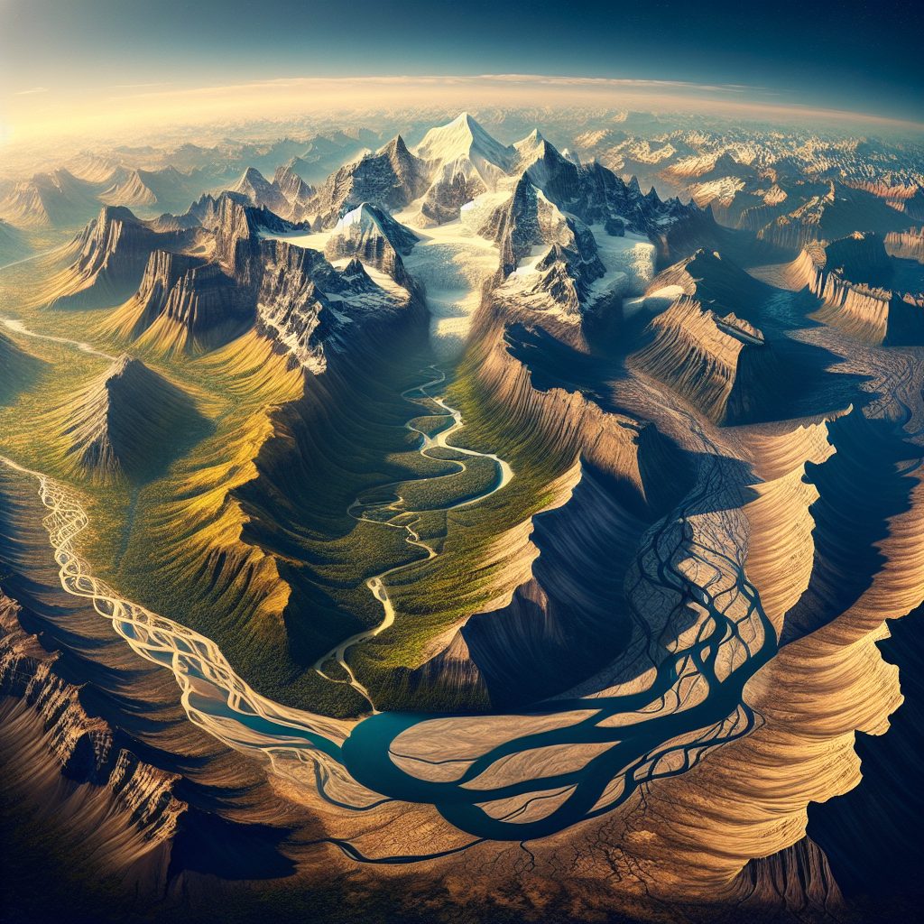 Exploring Landscapes Shaped by Natural Forces Over Time
