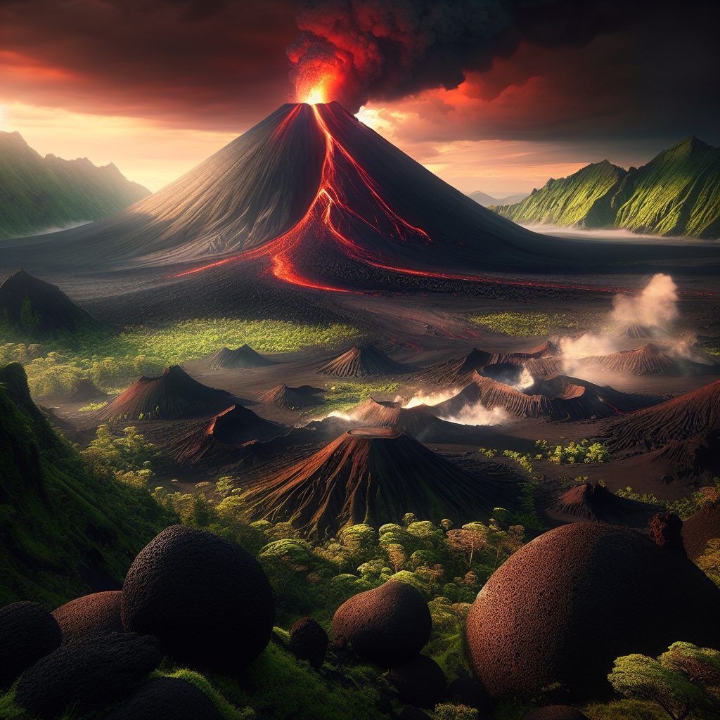 Exploring Unique Landscapes Shaped by Volcanoes