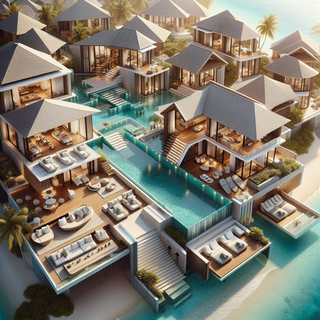 Grand Pool Villas With Architecture Worth Admiring