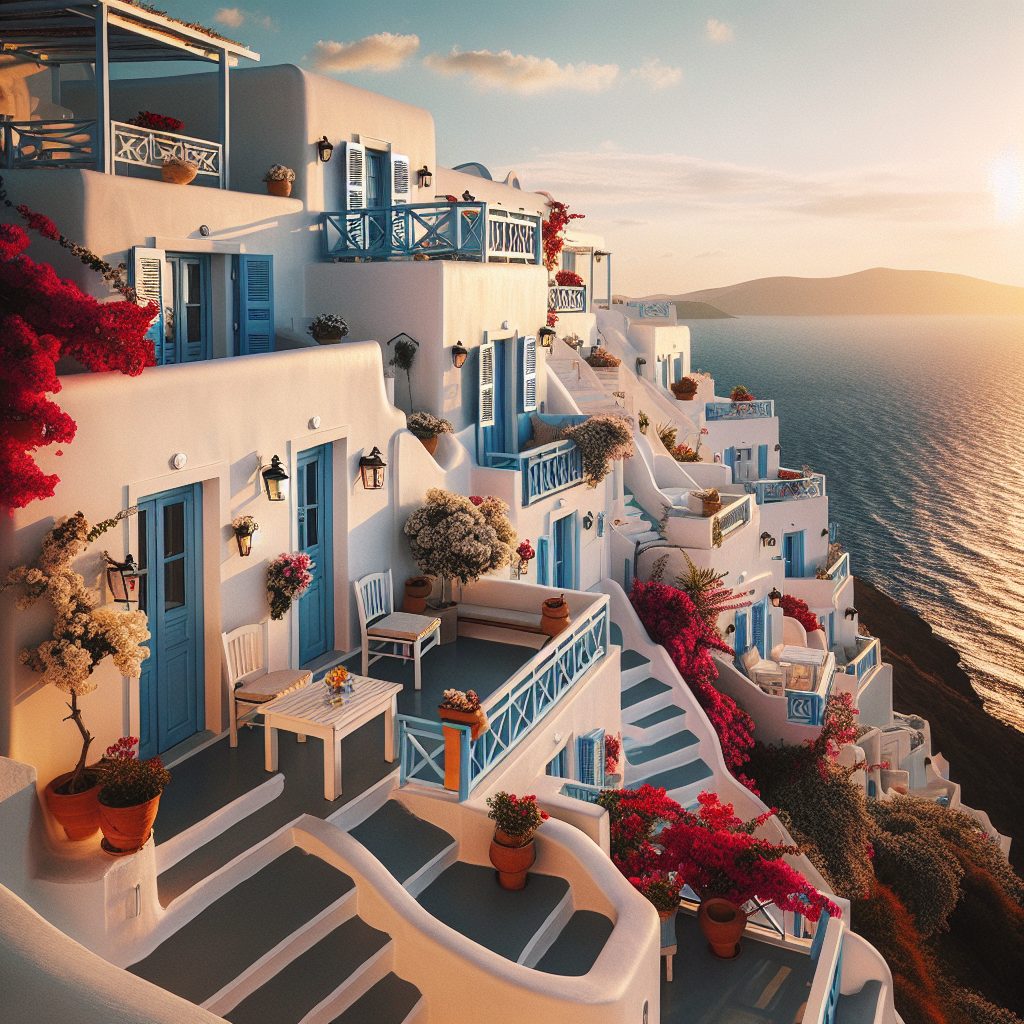Greek Breeze Terrace Villas Facing Open Sea