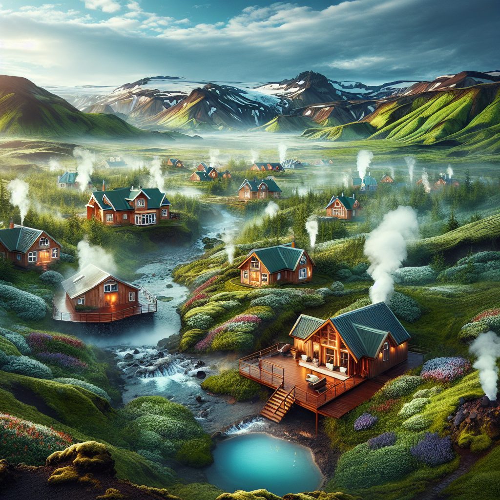Iceland Steam Valley Villas Near Hot Springs
