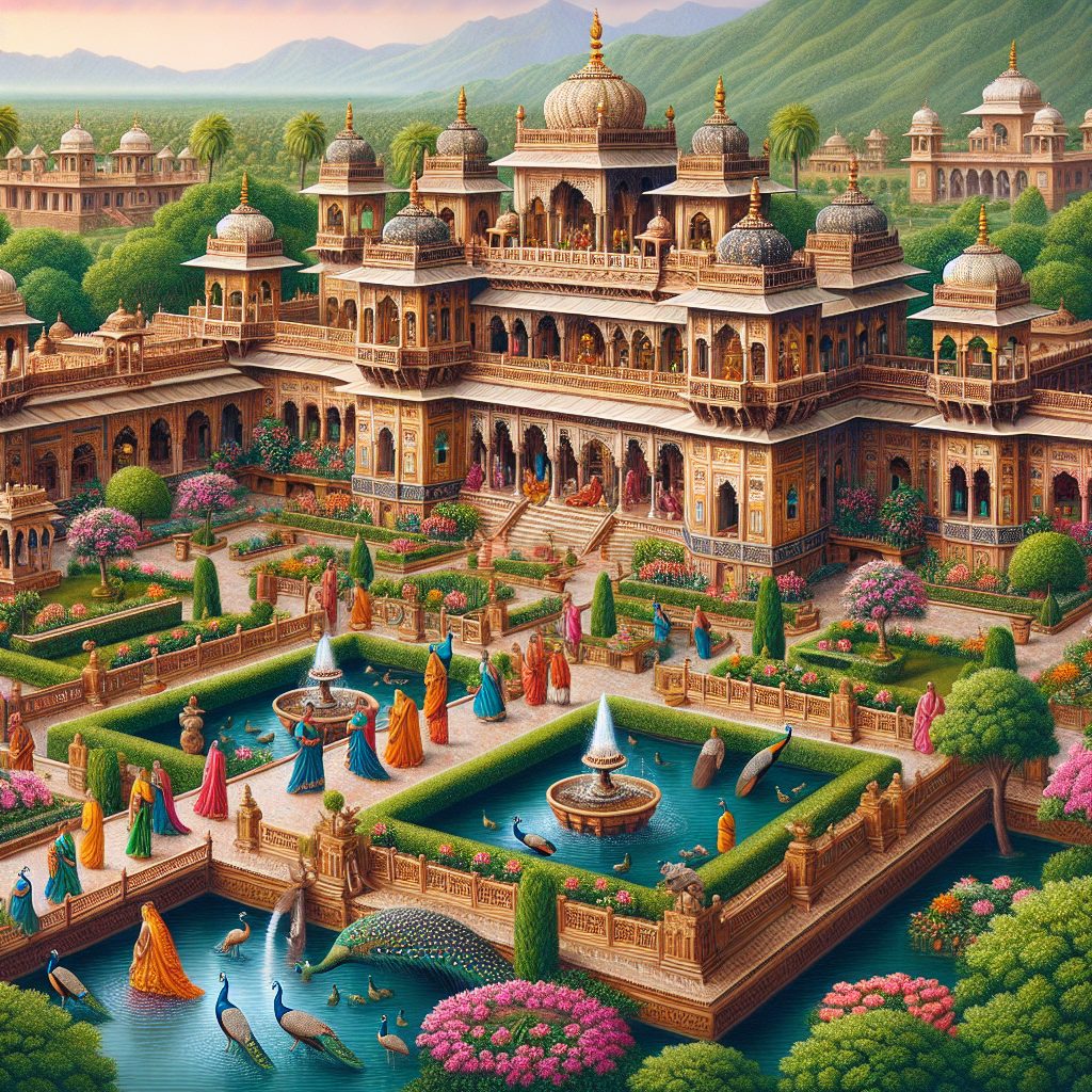 India Royal Sanctuaries in Palace Grounds