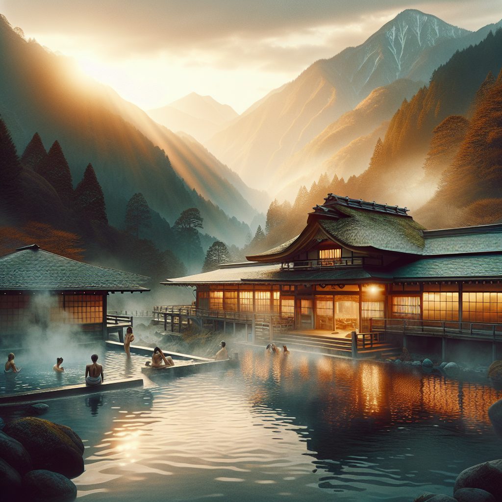 Japan Hot Spring Retreats Surrounded by Mountains