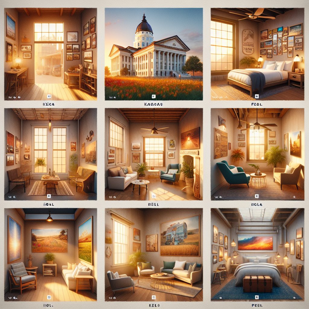 Kansas Cultural Quarter Rooms with Artistic Touch