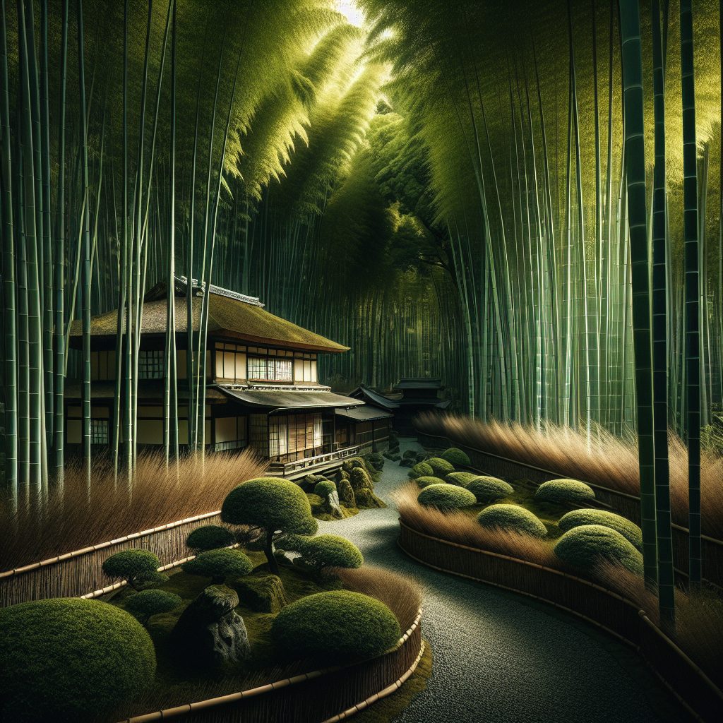 Kyoto Bamboo Grove Villas with Silent Zen Pathways