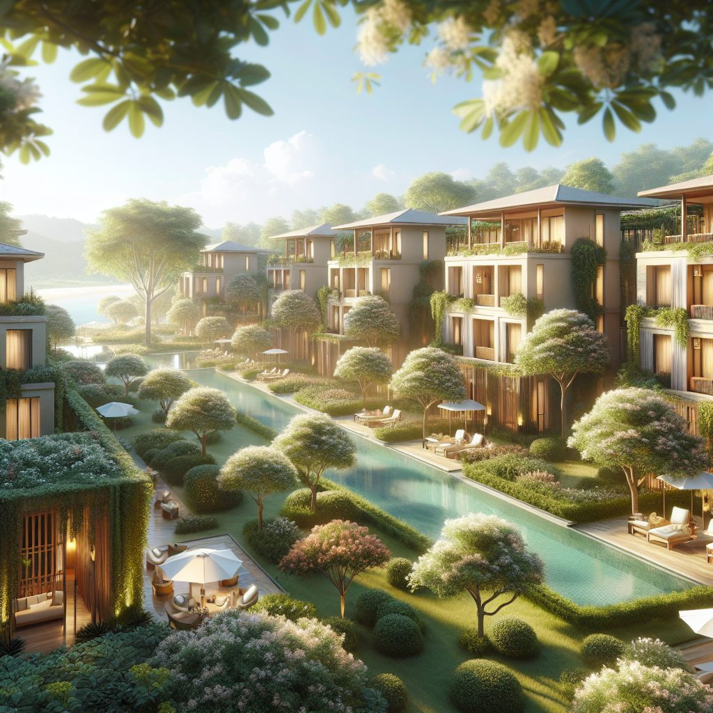 Linden Resorts With Curated Greenery and Gentle Luxury Appeal
