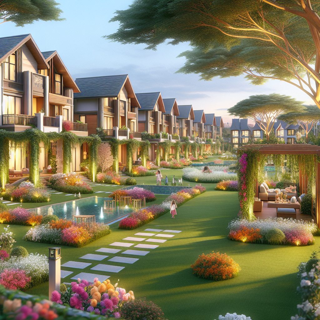 Luxury Family Villas With Beautiful Gardens and Space