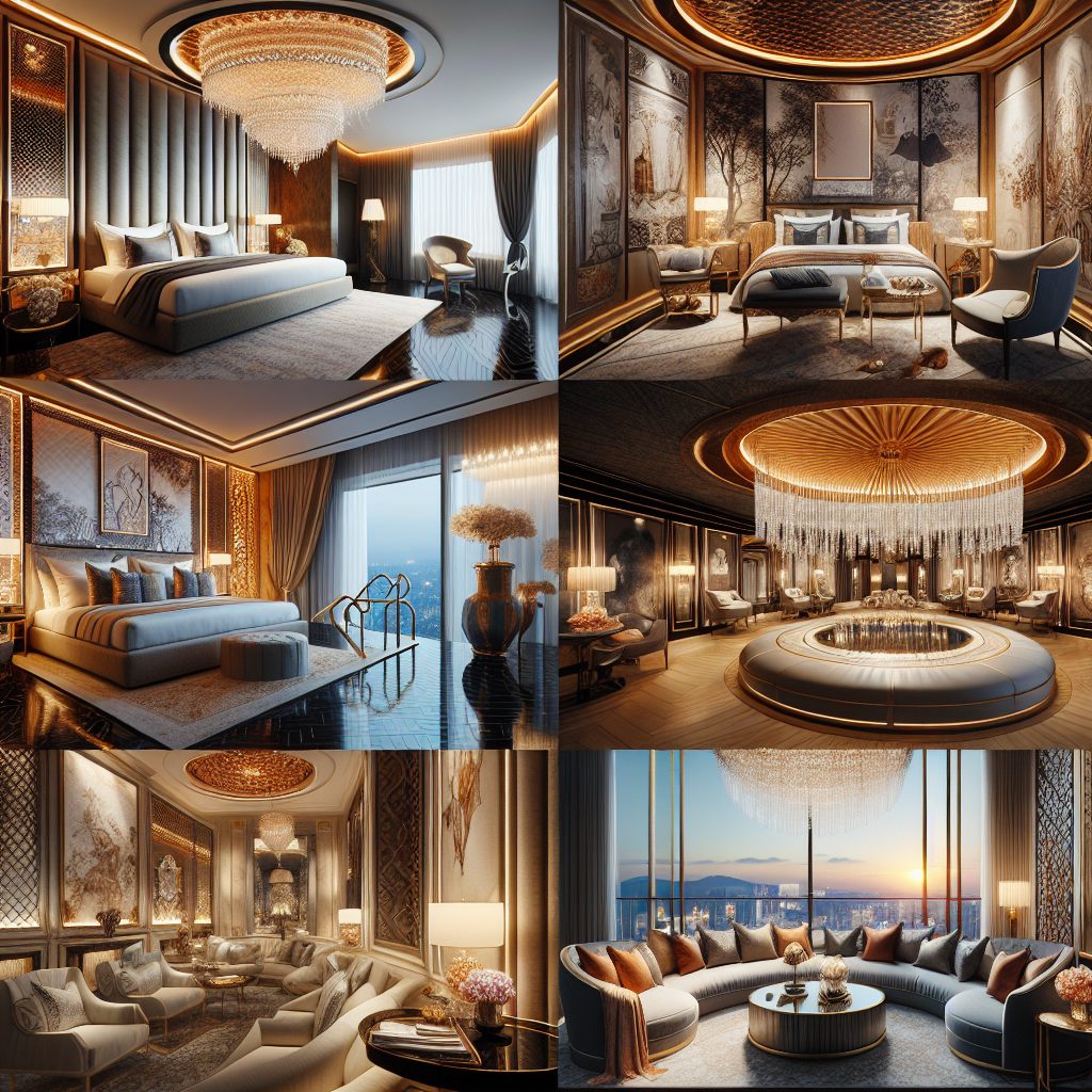 Luxury Hotels With Personalized Suites and Elegant Lounge Areas