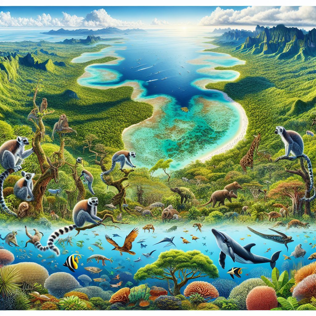 Madagascar Island Sanctuaries with Unique Fauna