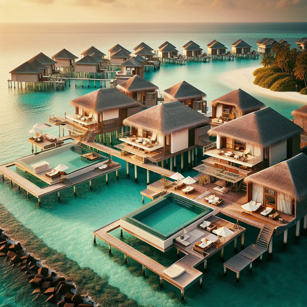 Maldives Island Retreats Featuring Overwater Luxury Living