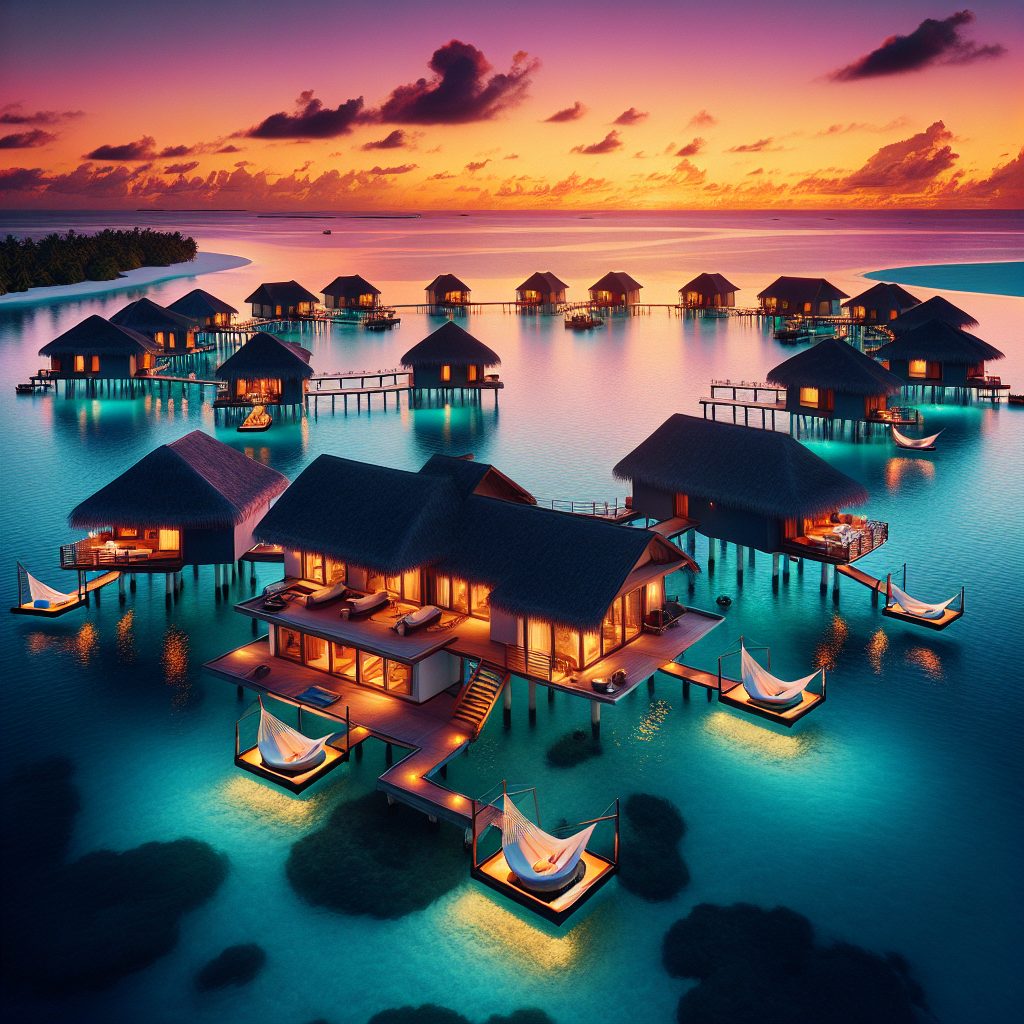 Maldives Twilight Villas with Sunset Water Hammocks