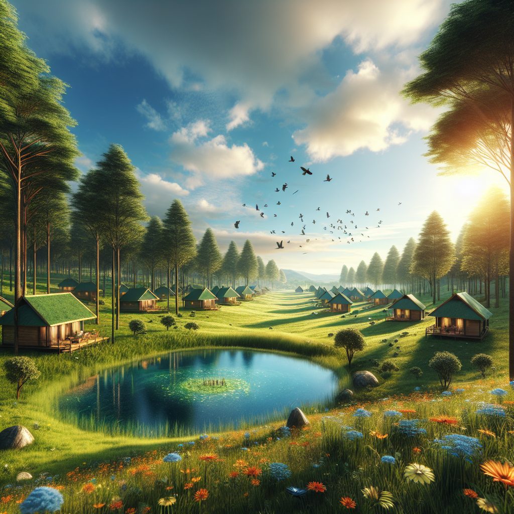 Meadow Resorts With Green Serenity and Quiet Wellness Appeal