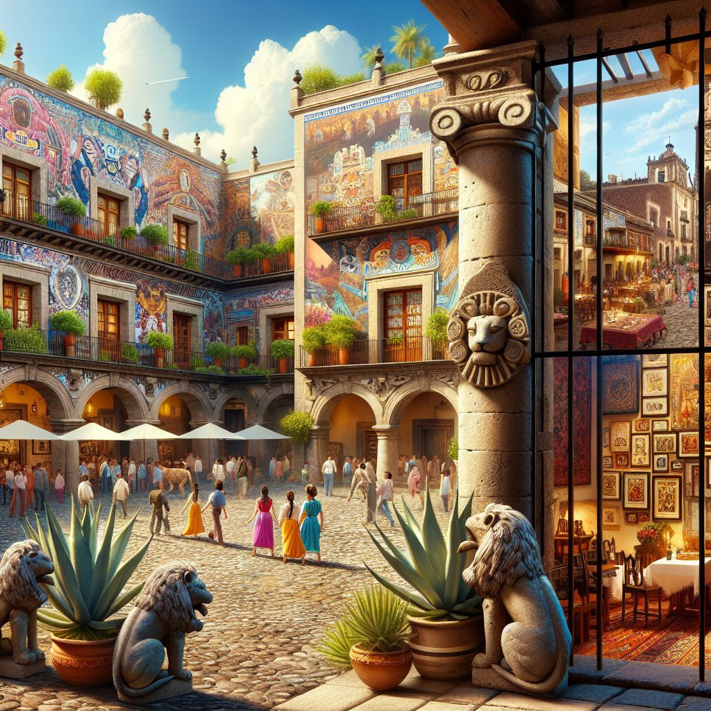 Mexico City Historic Core Rooms with Cultural Flair