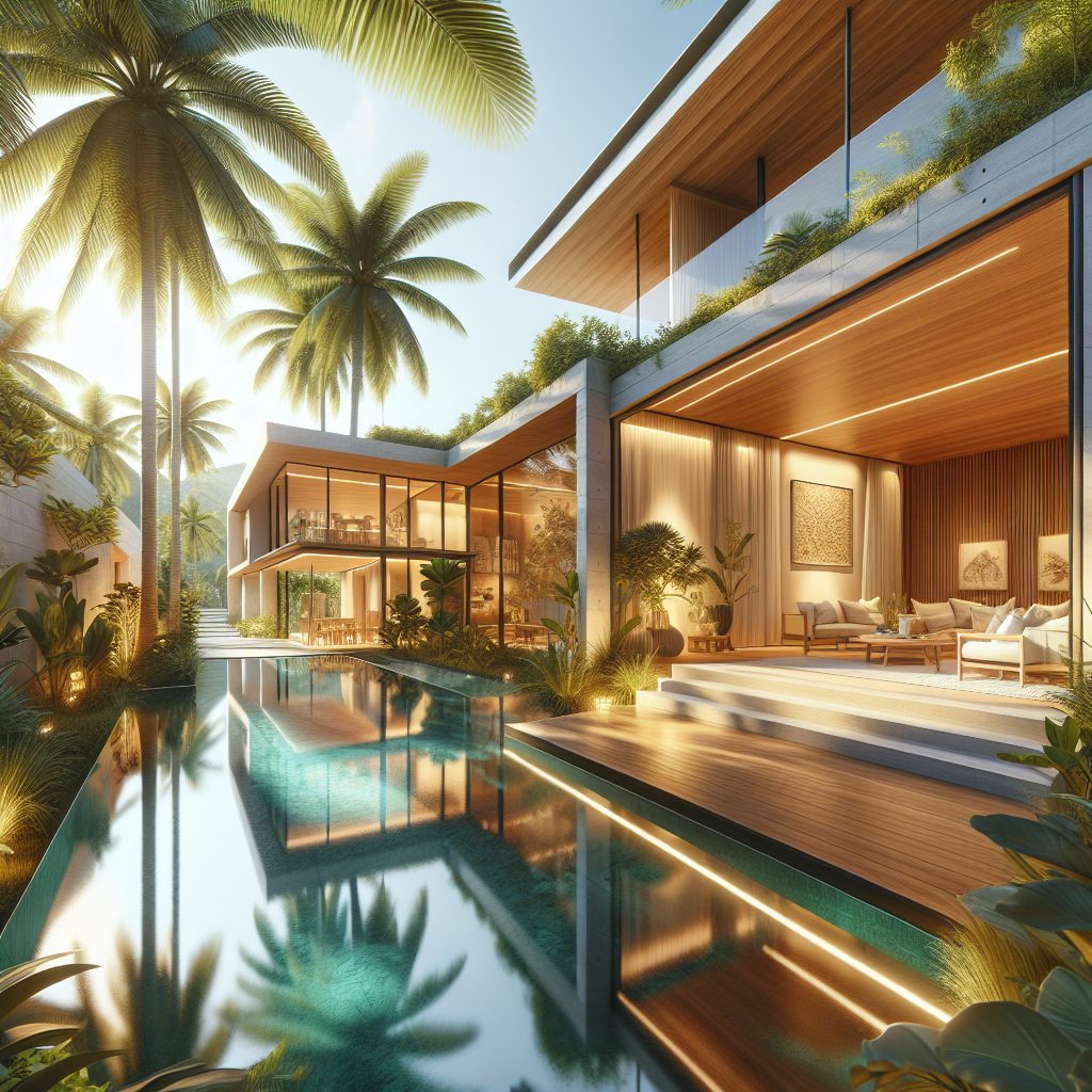 Modern Tropical Villas With Stunning Indoor Outdoor Design