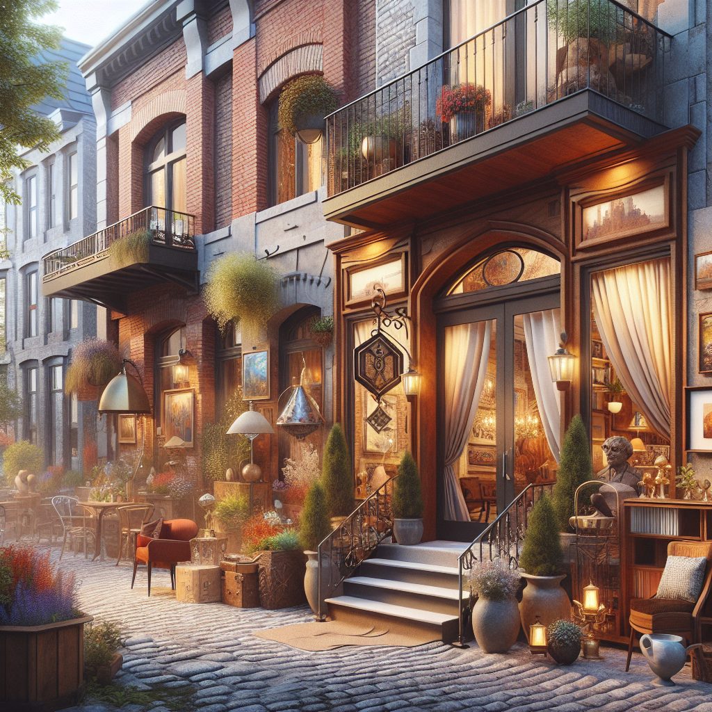 Montreal Boutique Suites with Artistic Vibe